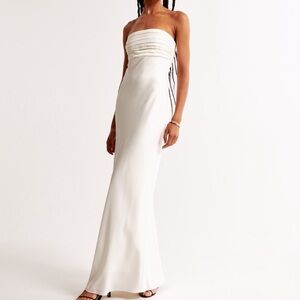 Abercrombie & Fitch Emerson Strapless Slim Maxi Dress